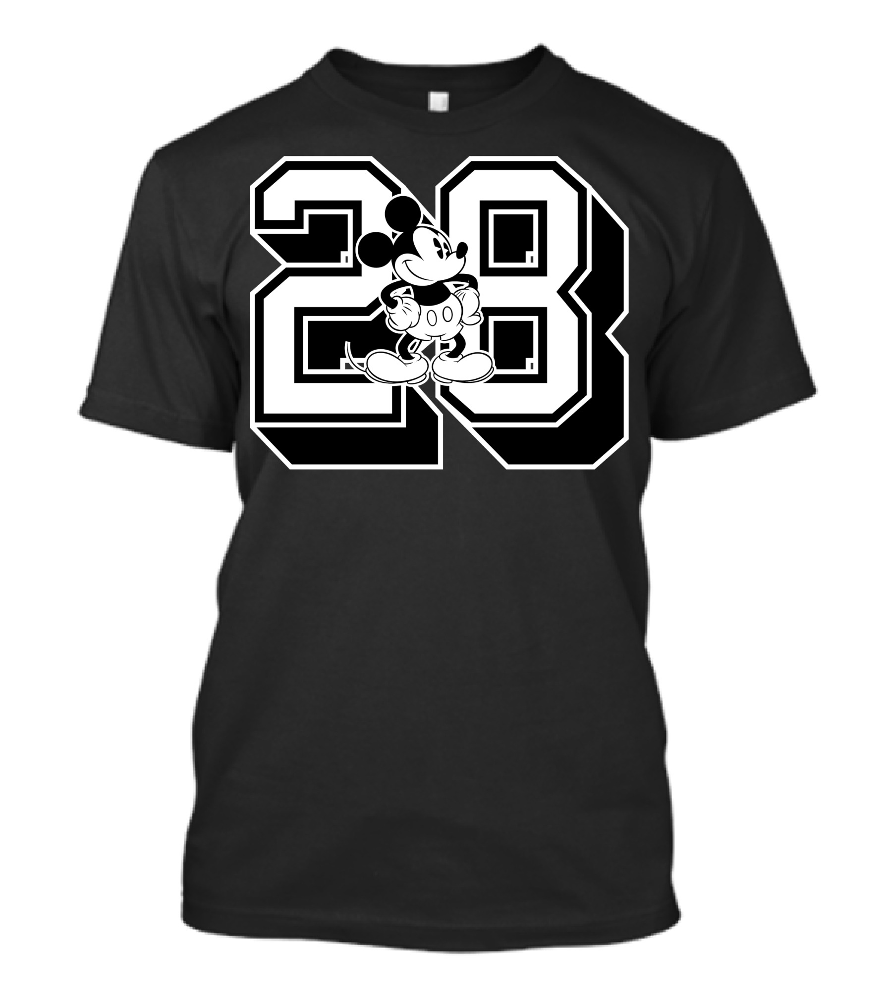 Mickey Mouse 28 Sporty Stance T-Shirt