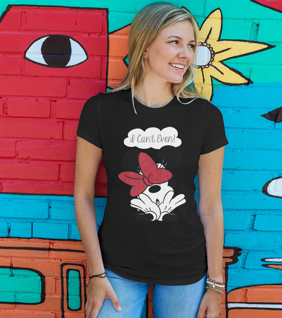 Minnie Mouse I Can't Even Disney Iconic Expression T-Shirt