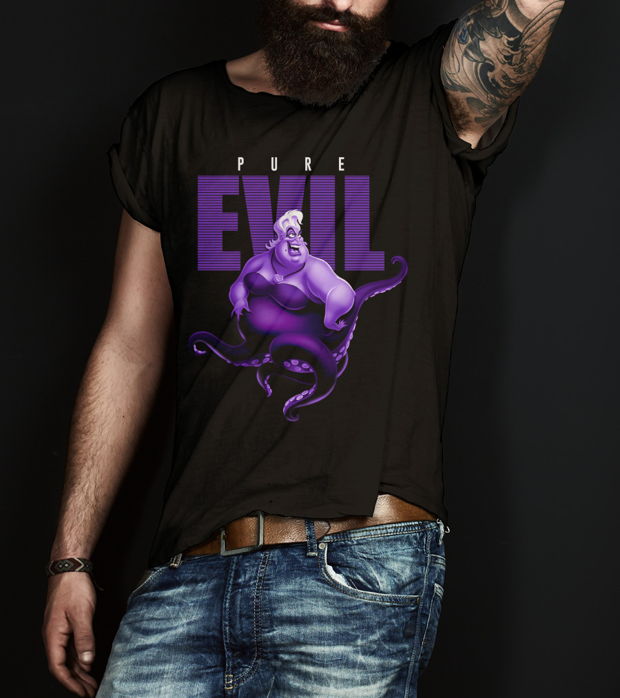 Disney Ursula Pure Evil Villainous Iconic T-Shirt