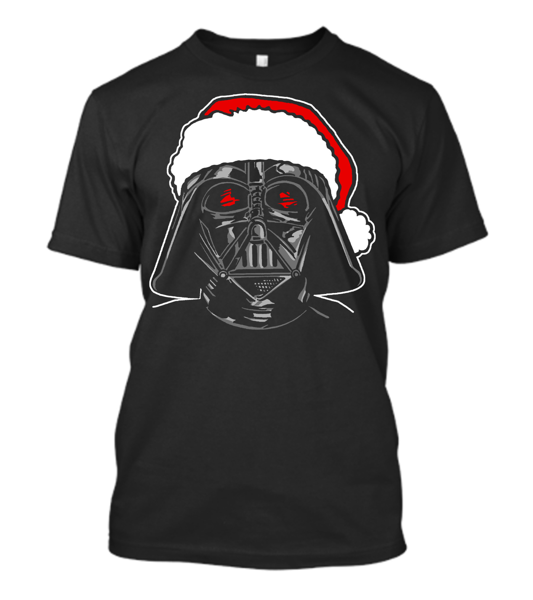 Star Wars Darth Vader Santa Sketch Holiday T-Shirt