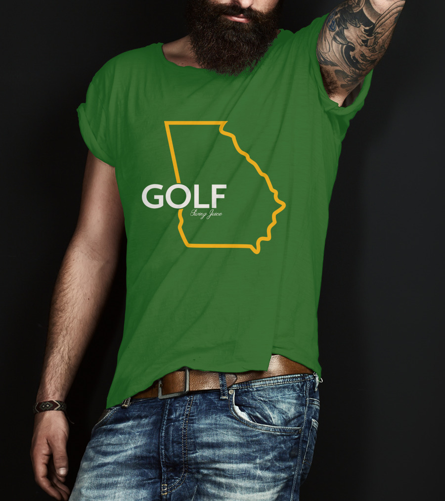GOLF Swing Juice Georgia Outline T-Shirt