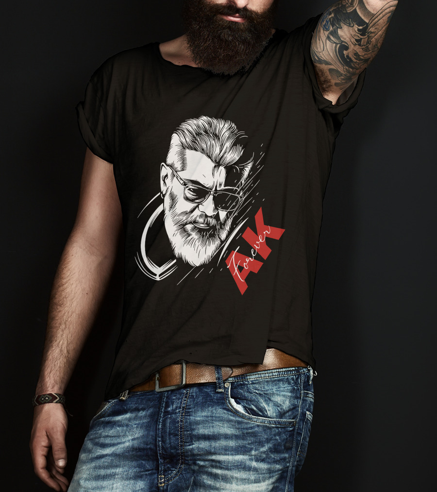 Ajith Kumar AK Forever T-Shirt