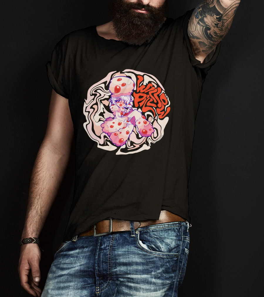 Willow Pill Trippy Swirl Cartoon Character T-Shirt