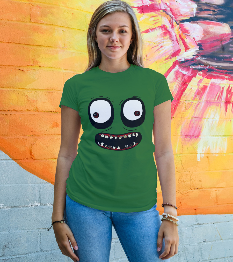 Salad Fingers Creepy Cartoon Eyes And Teeth Merch T-Shirt