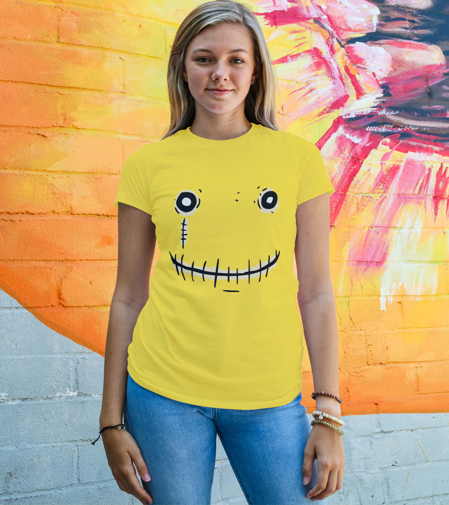 Salad Fingers Hubert Smiling Face Salad Fingers Merch T-Shirt