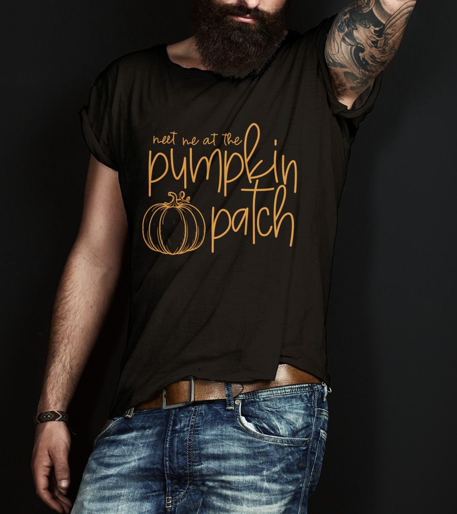Meet Me At The Pumpkin Patch Halloween T-Shirt