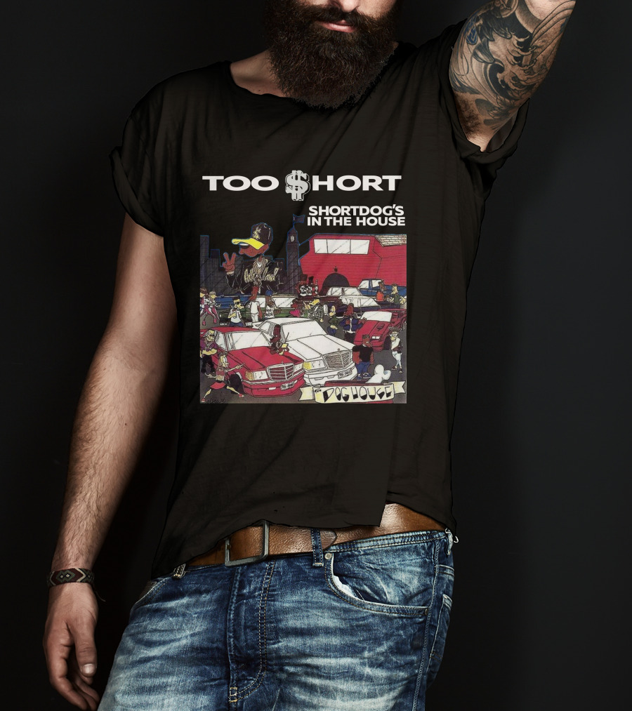 Too Short Short Dog's In The House Dog House Urban Scene T-Shirt