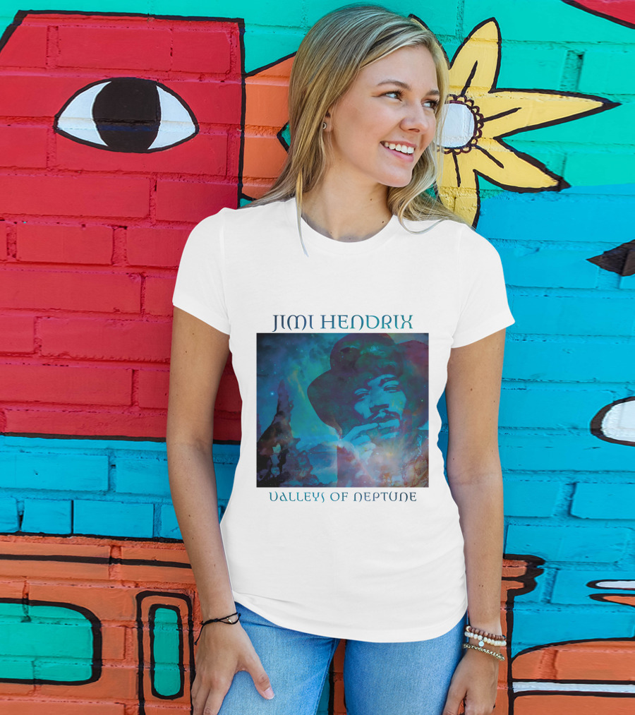 Jimi Hendrix Valleys Of Neptune Album T-Shirt