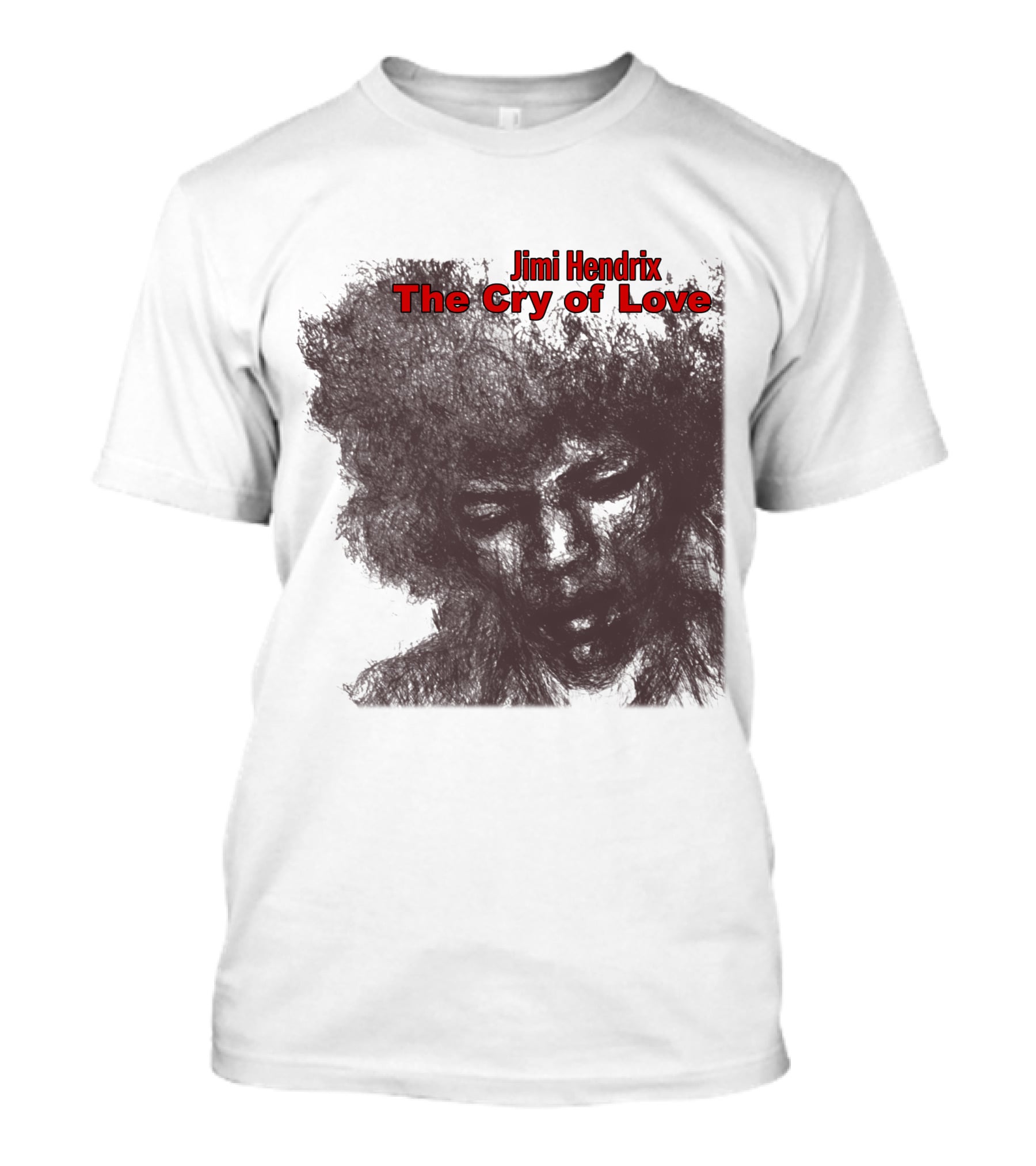 Jimi Hendrix The Cry Of Love T-Shirt