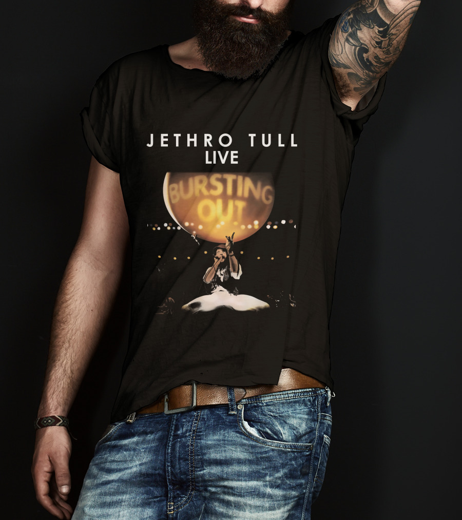 Jethro Tull Live Bursting Out T-Shirt