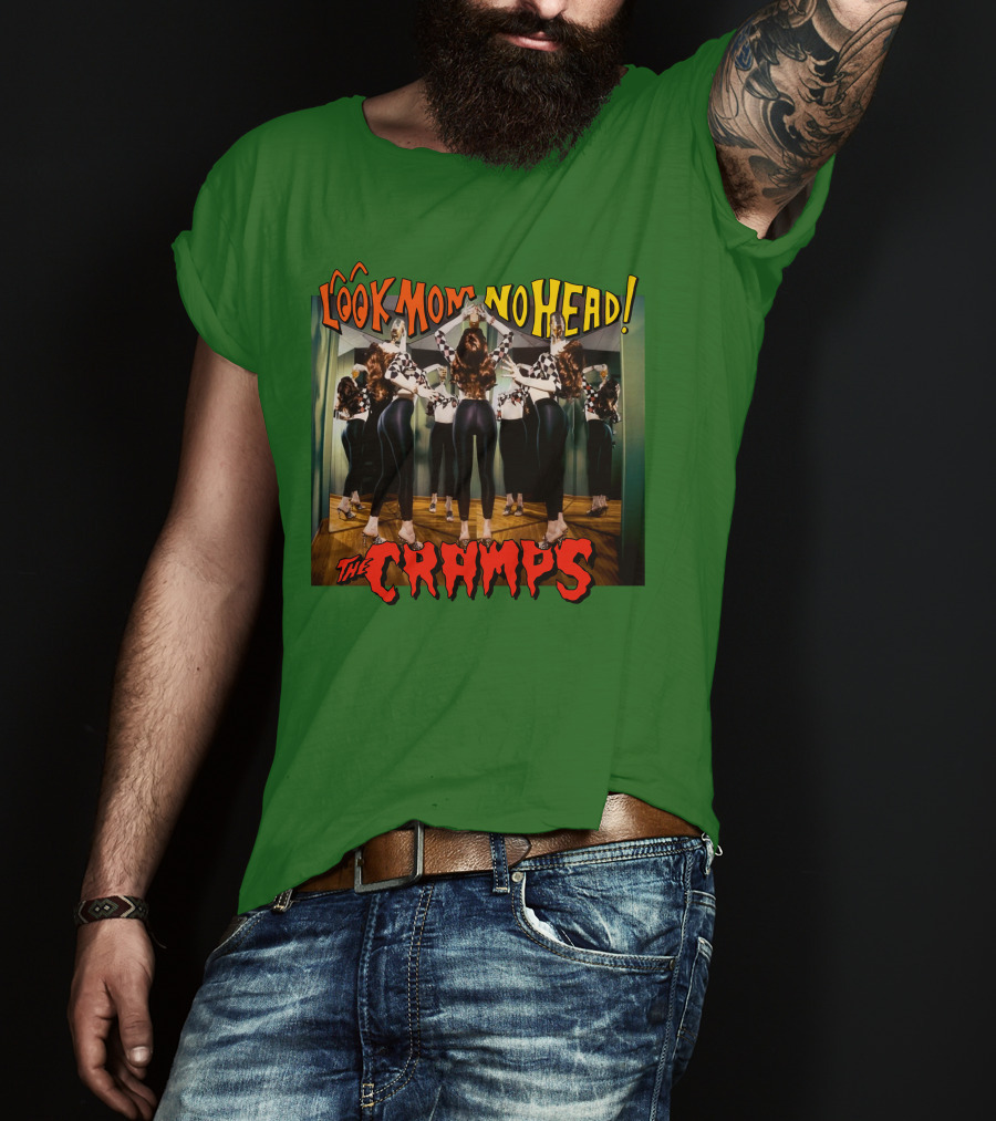 Look Mom No Head The Cramps Mirror Reflections T-Shirt