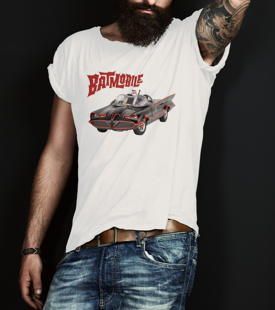 Batmobile Classic 1966 TV Series Car T-Shirt