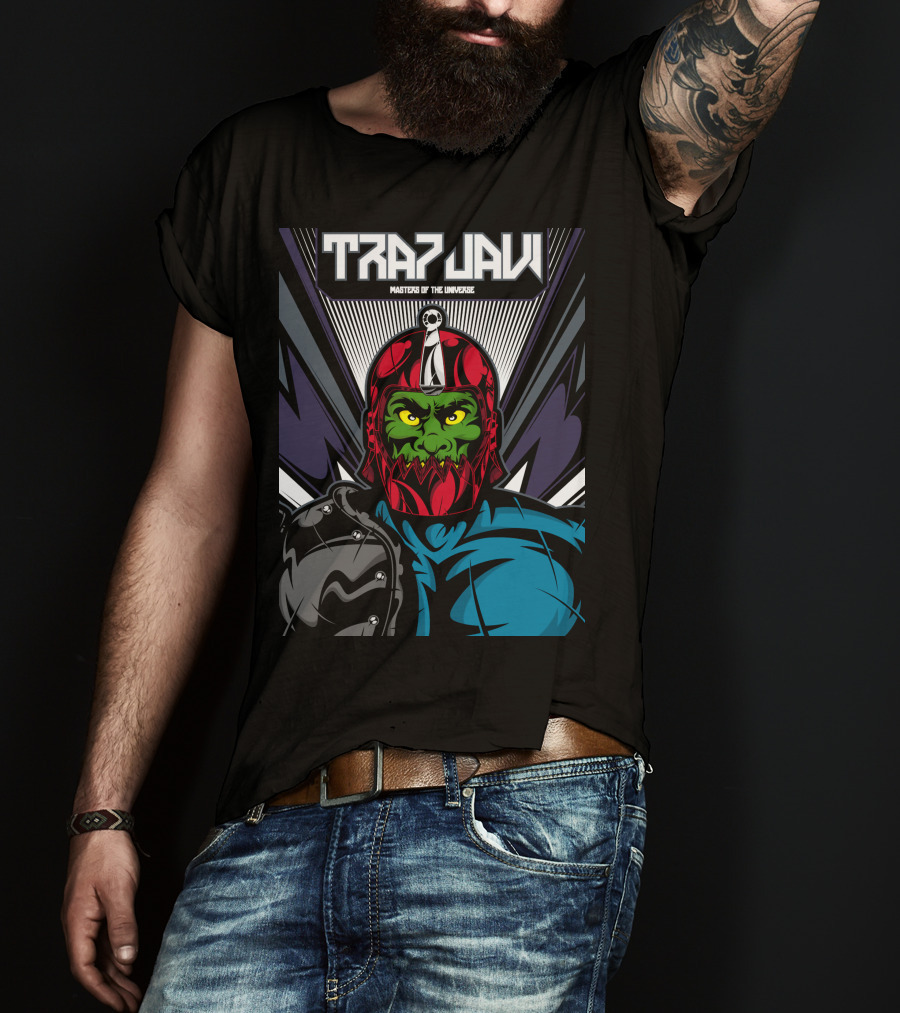 Trap Jaw Masters Of The Universe Vector T-Shirt