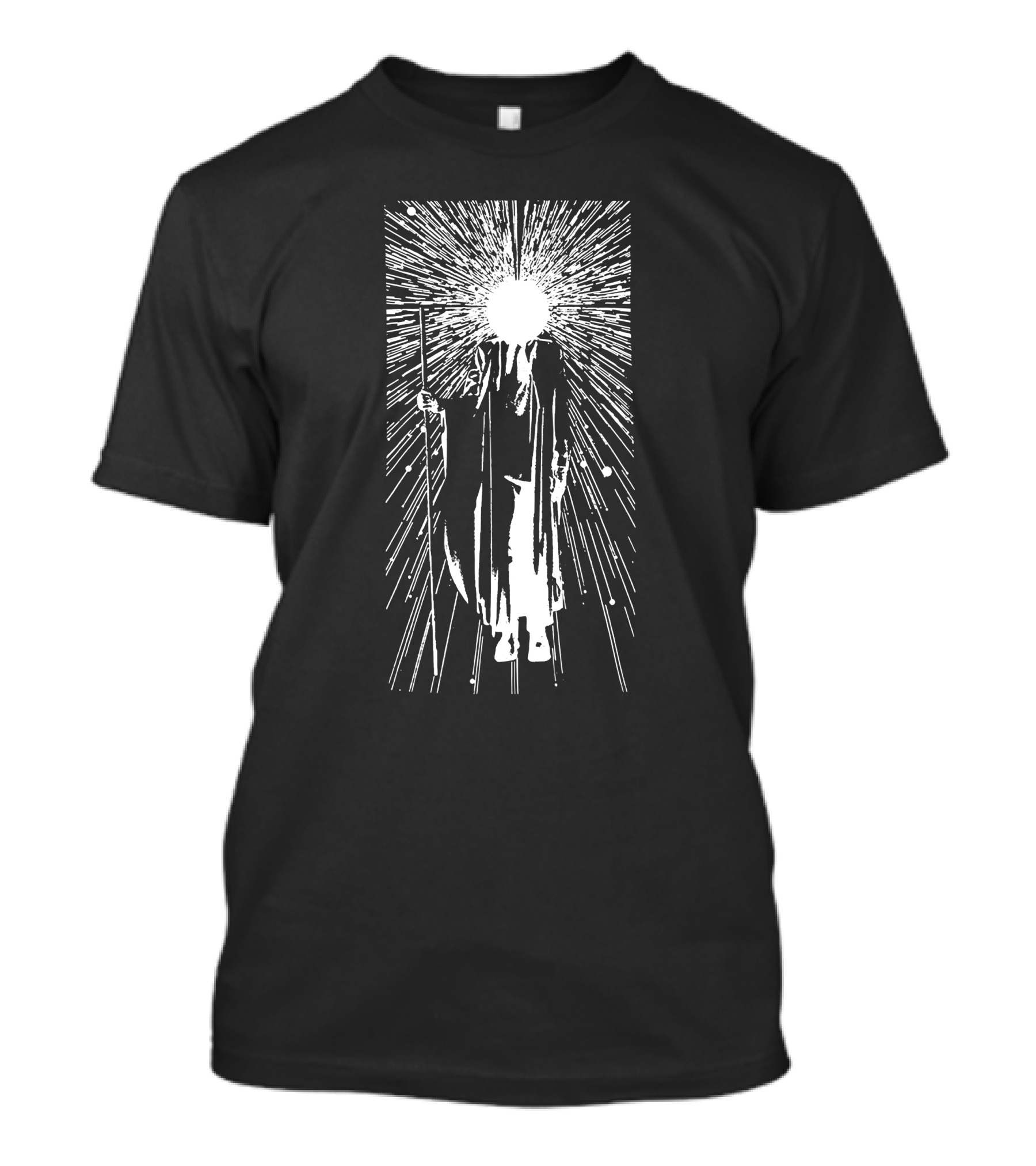 The Dischead Acid Wash Cosmic Enlightenment Burst T-Shirt