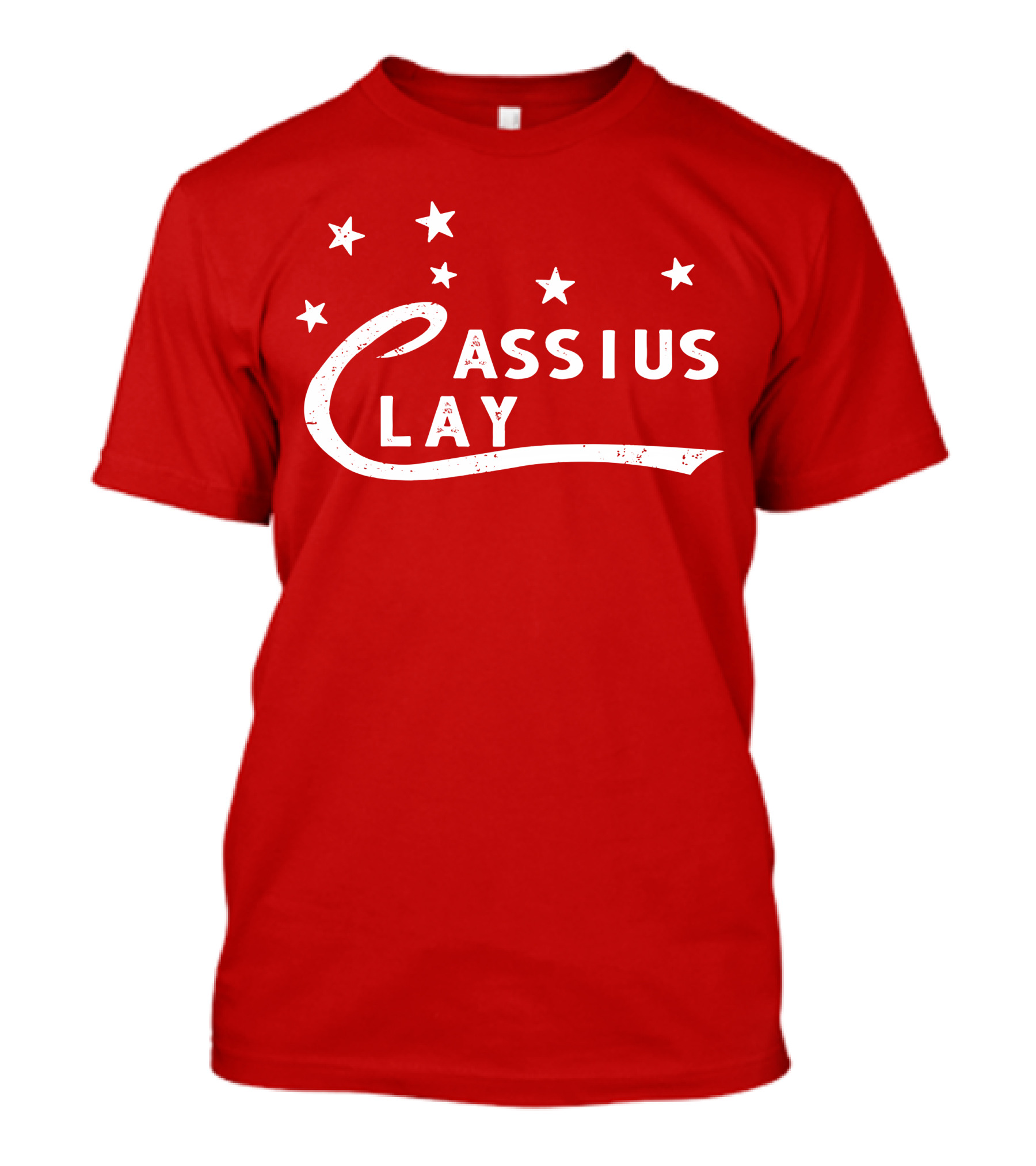 Patriot Cassius Clay Stars Red T-Shirt