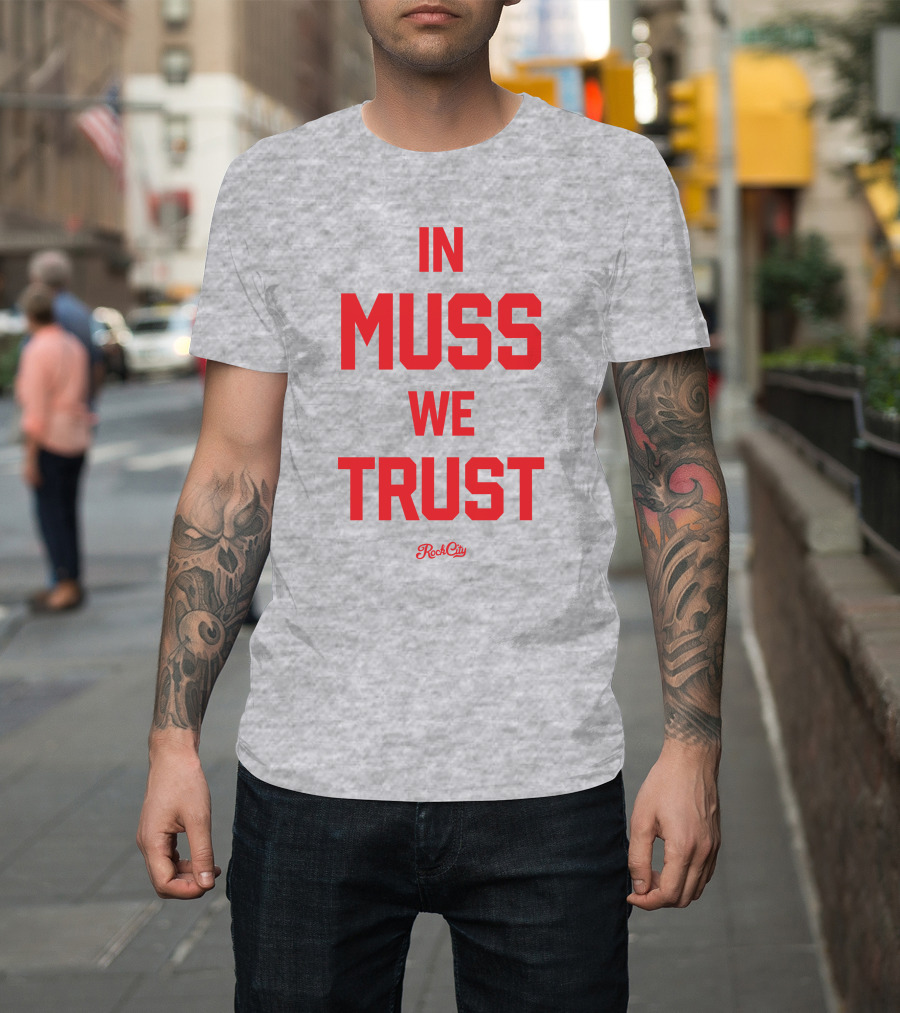 In Muss We Trust Rock City Grey T-Shirt