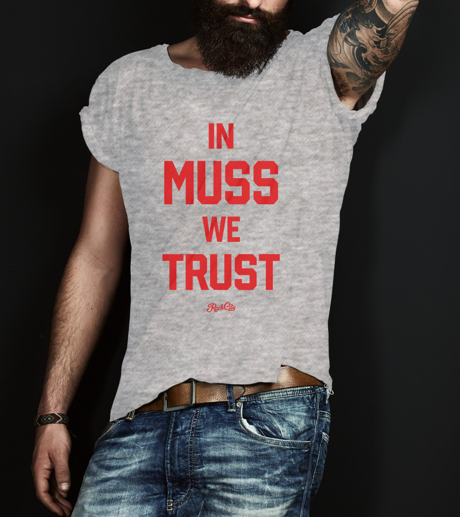 In Muss We Trust Rock City Grey T-Shirt
