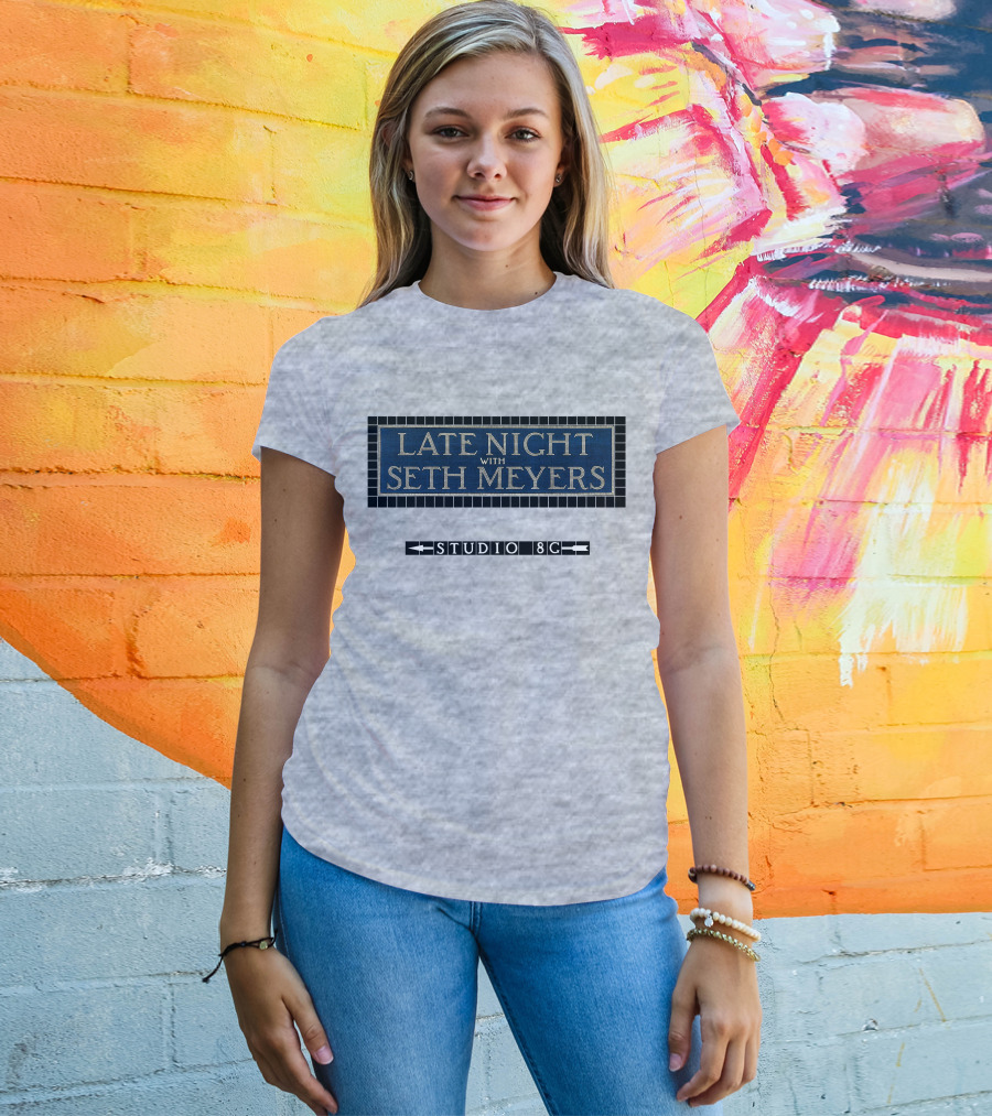 Late Night With Seth Meyers Studio 8G Subway T-Shirt
