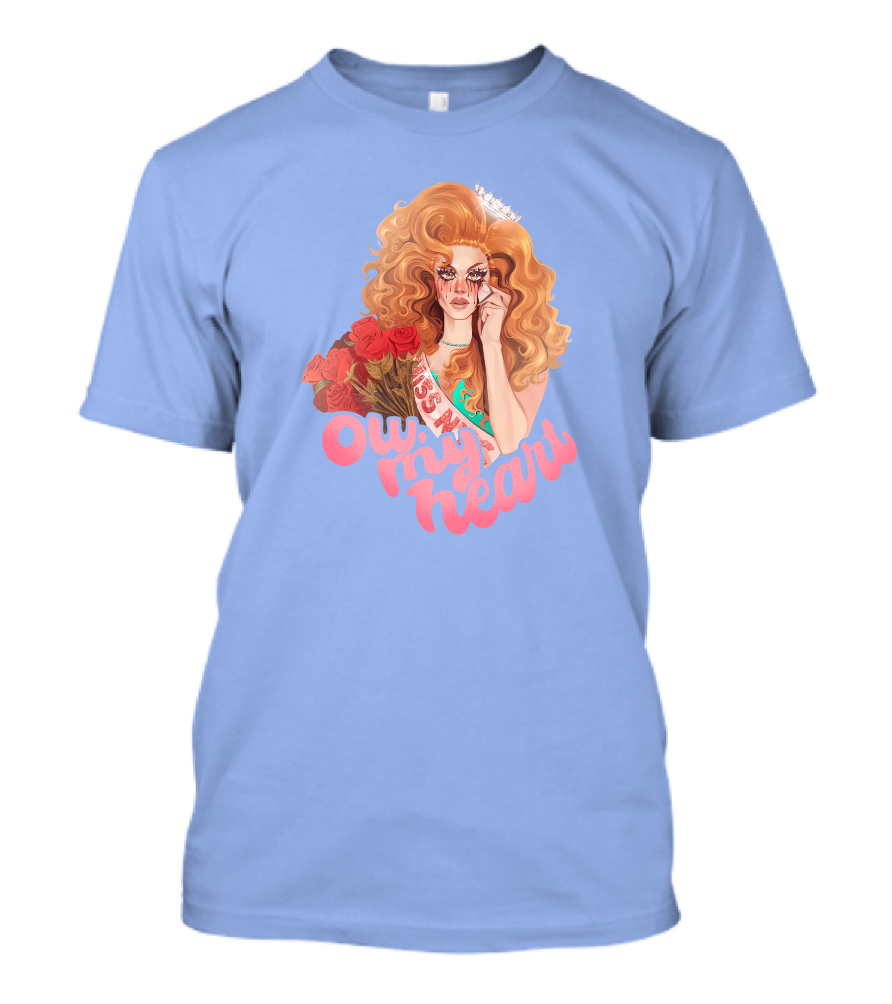 Ow My Heart Mybestjudy Pageant Roses T-Shirt