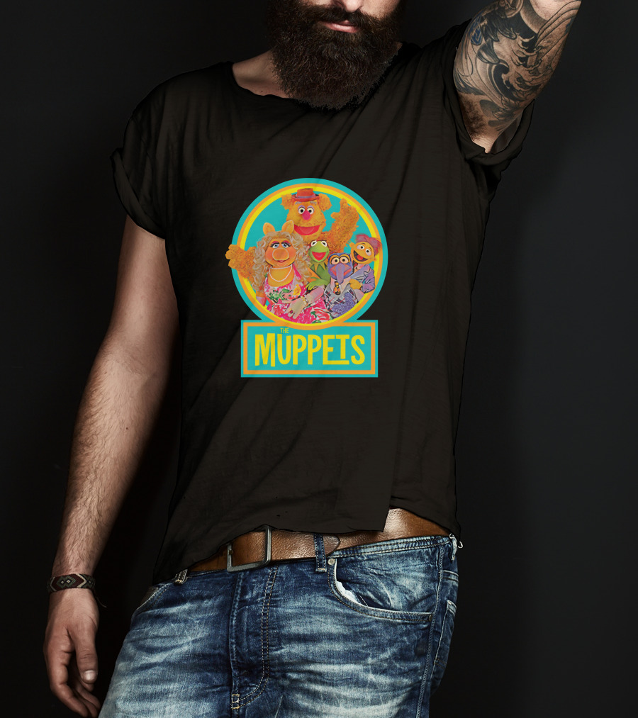 The Muppets Fozzie Miss Piggy Kermit Gonzo Animal T-Shirt