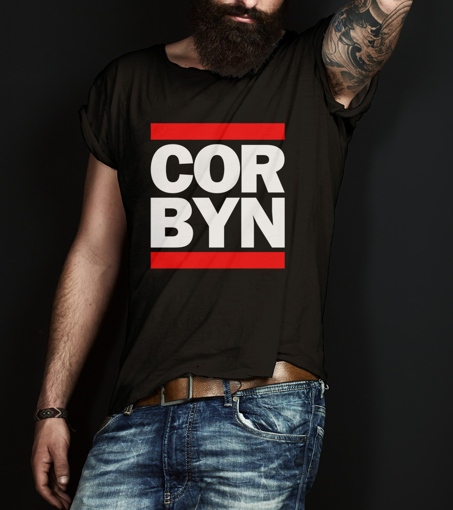 Fernando Morais Corbynista Corbyn Bold Red Lines T-Shirt