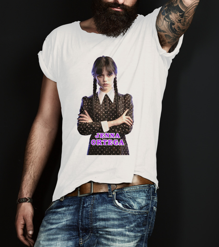 Jenna Ortega Iconic Braided T-Shirt