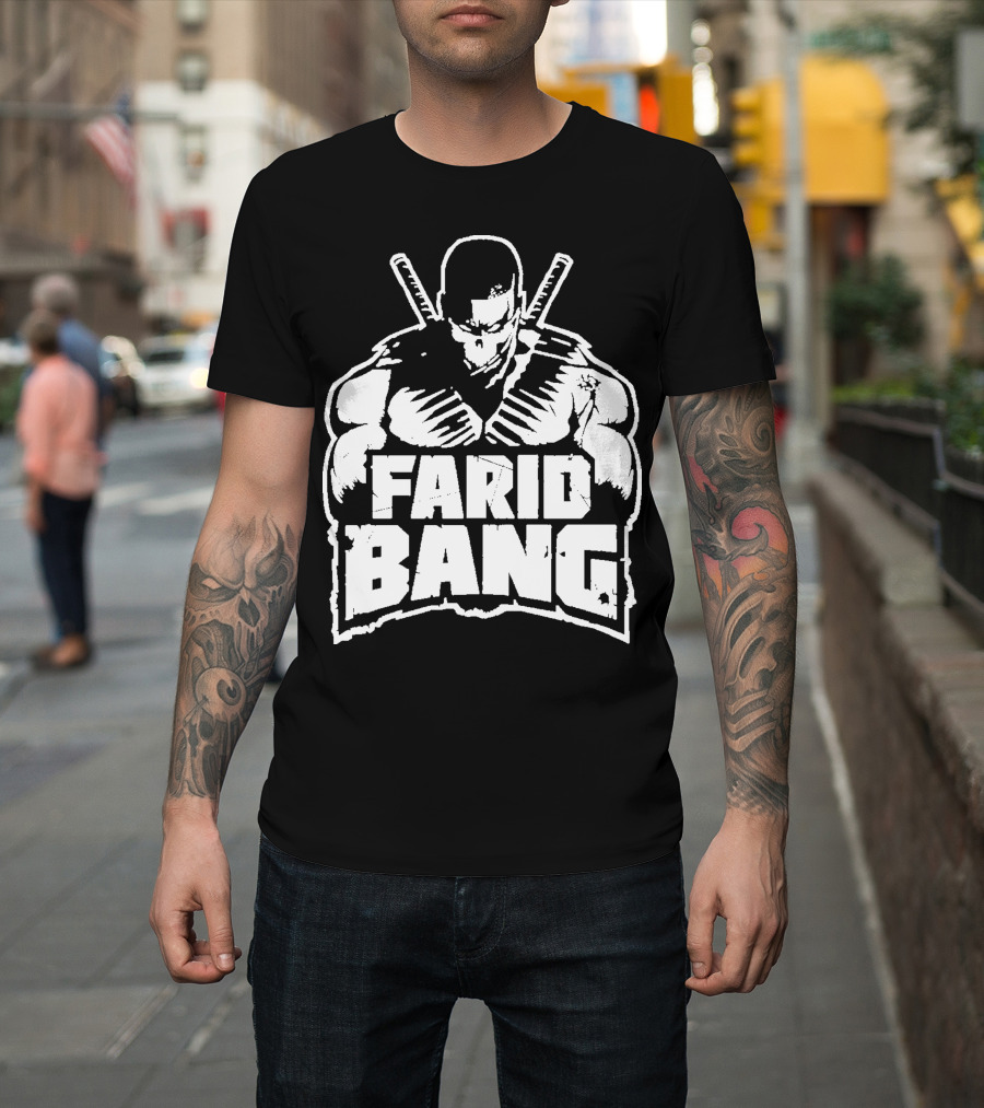 Farid Bang Germany Rapper Illustrated T-Shirt