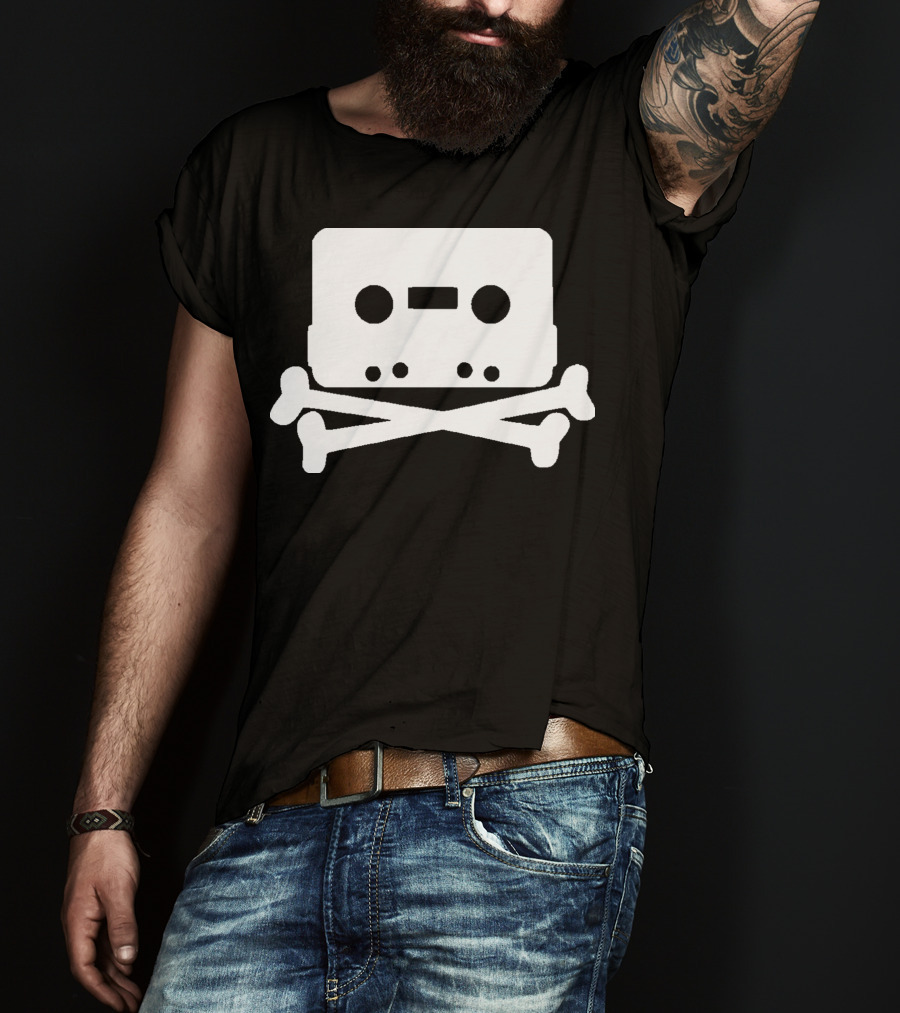 Fettes Brot Germany Rapper Cassette Tape Crossbones T-Shirt