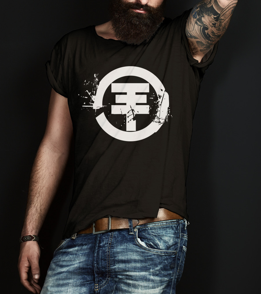Tokio Hotel Logo Grunge Style German Rock Band T-Shirt