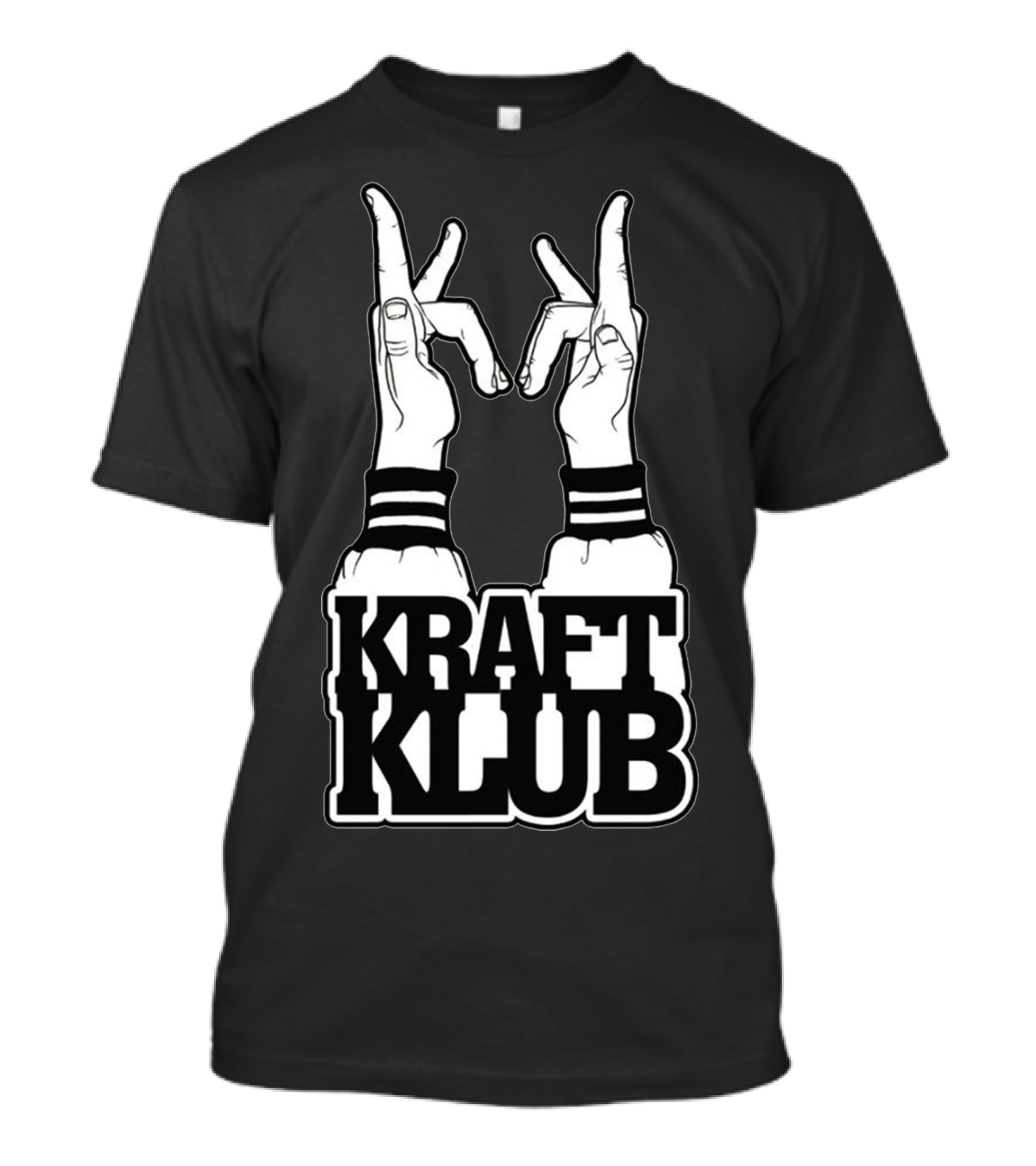 Kraftklub Band Rock German Iconic Hand Gesture T-Shirt