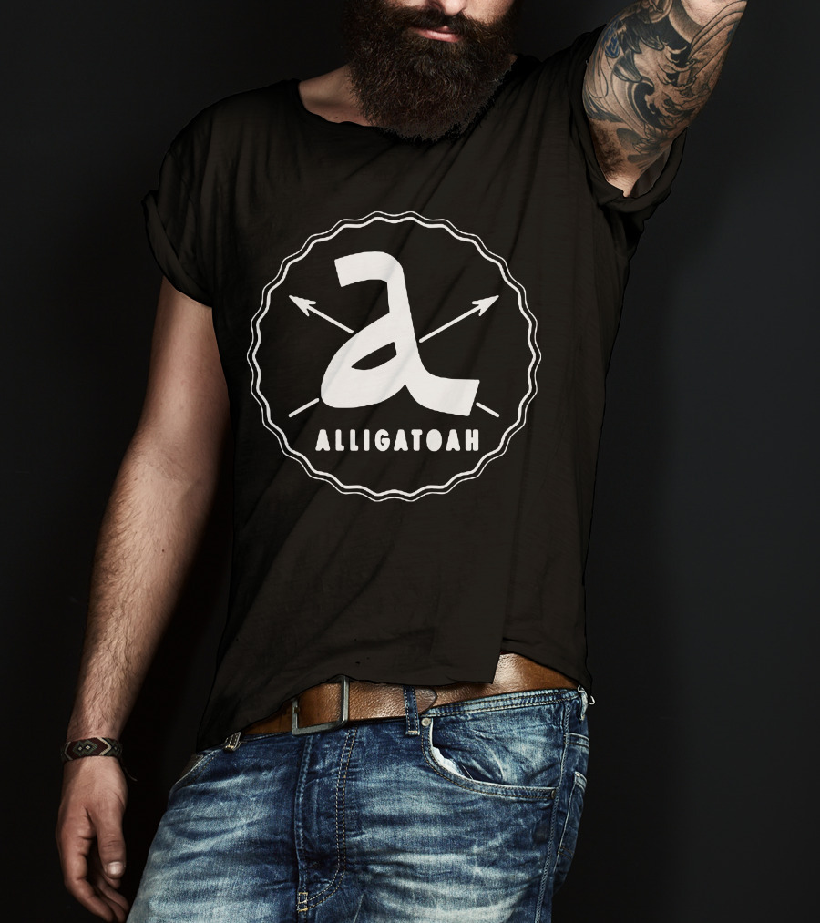 Alligatoah Germany Rapper Logo With Arrow Emblem T-Shirt