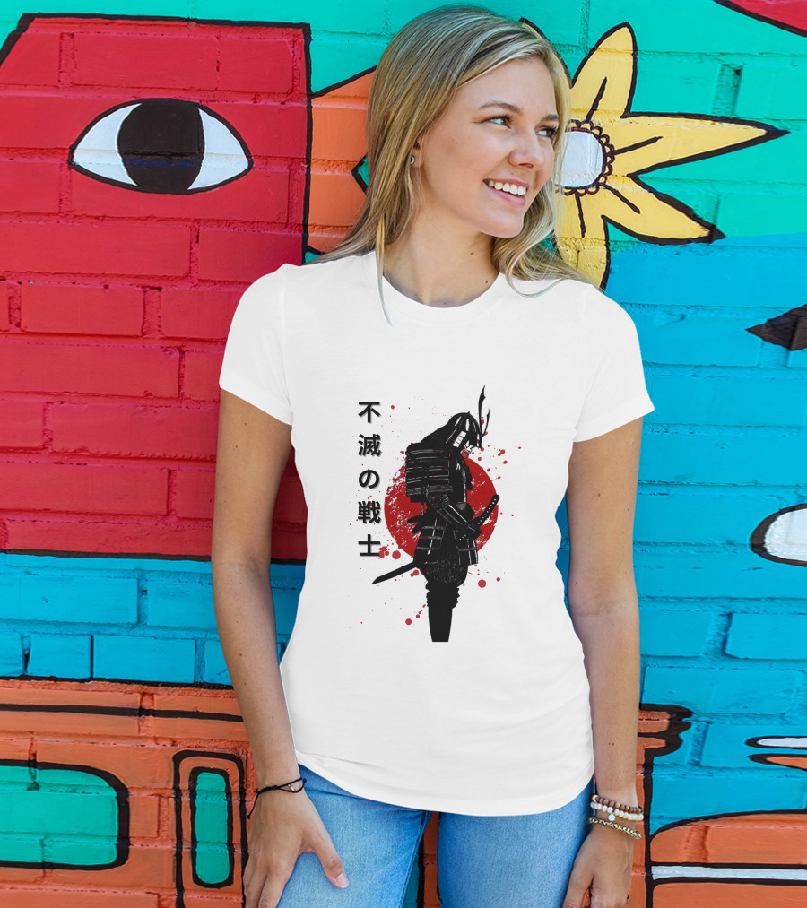 Samurai Japan Red Sun Warrior T-Shirt
