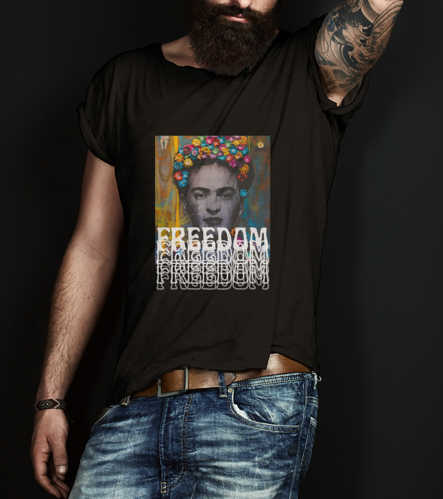 FREEDOM Vibrant Floral T-Shirt