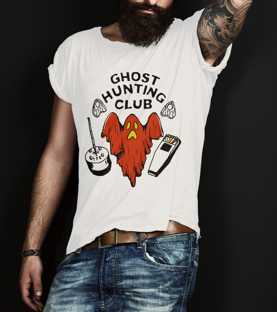 Ghost Hunting Club Palettes Ghost Detection Tools T-Shirt