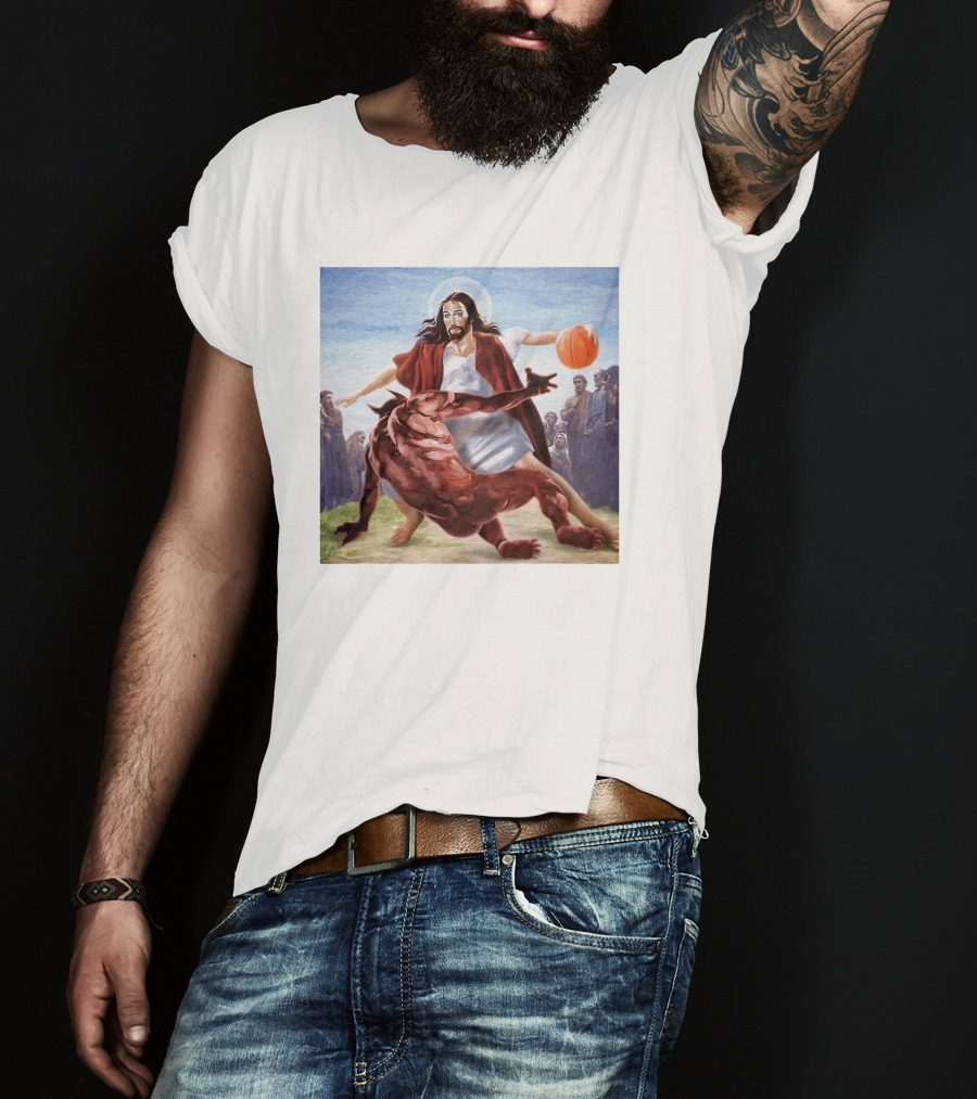 Jesus Basketball Influence Kofie T-Shirt