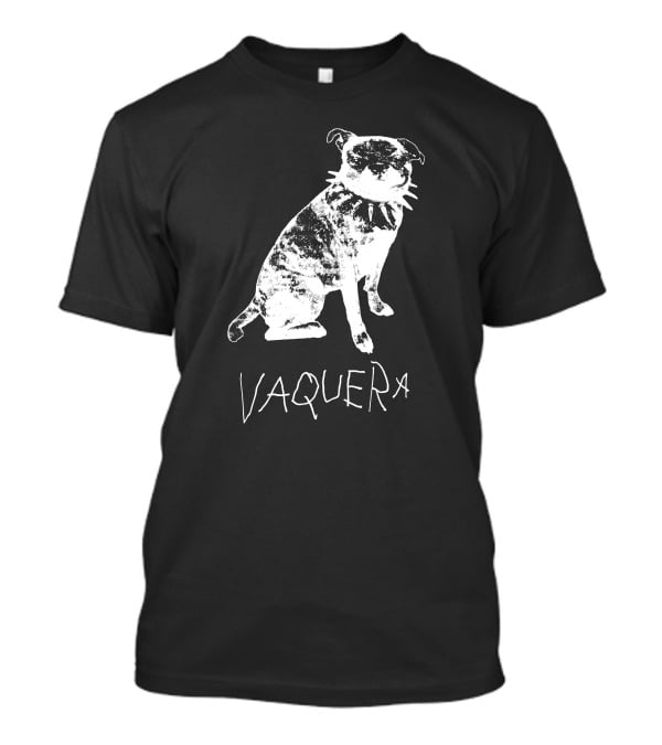Vaquera Punk Dog Cowboy Hat Bandana Bold Attitude T-Shirt