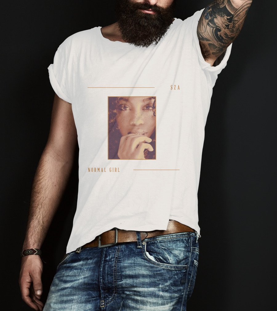 SZA Normal Girl American Vintage T-Shirt