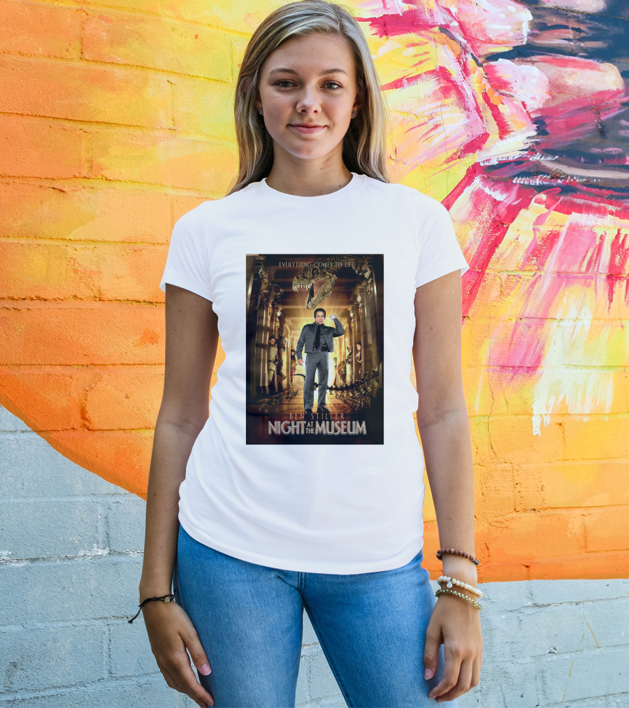 Night At The Museum Everything Comes To Life Ben Stiller T-Shirt