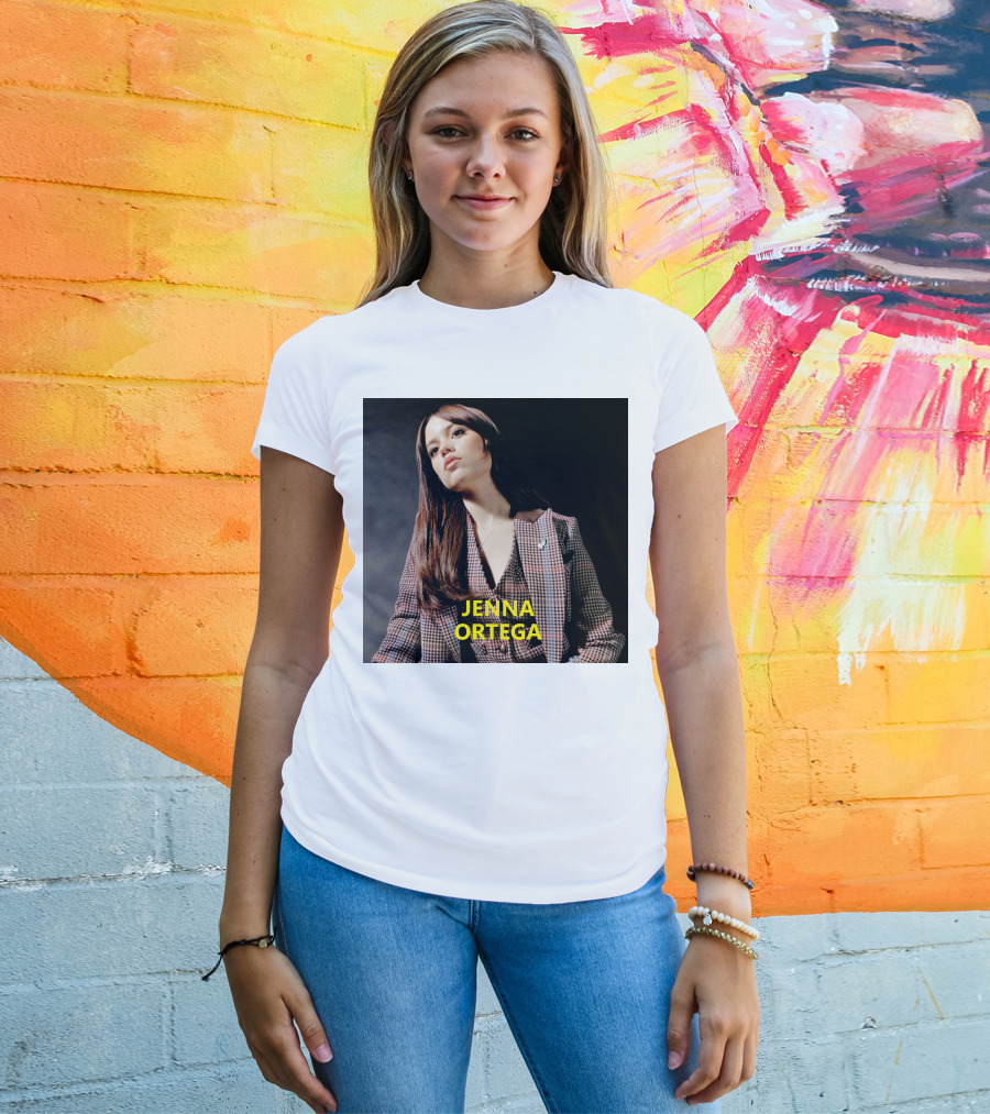Jenna Ortega Fashion Wednesday Netflix Television T-Shirt