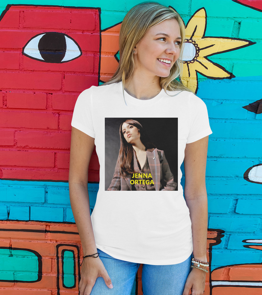 Jenna Ortega Fashion Wednesday Netflix Television T-Shirt