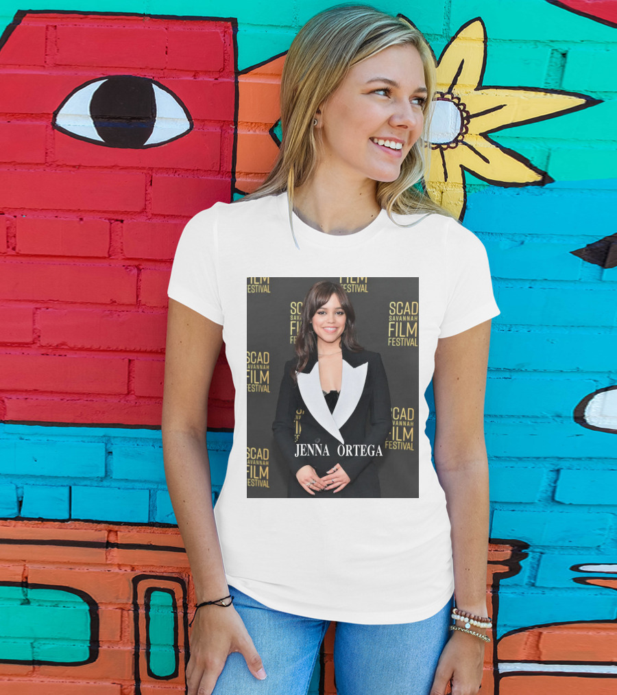 SCAD Savannah Film Festival Jenna Marie Ortega Wednesday Netflix Fashion T-Shirt
