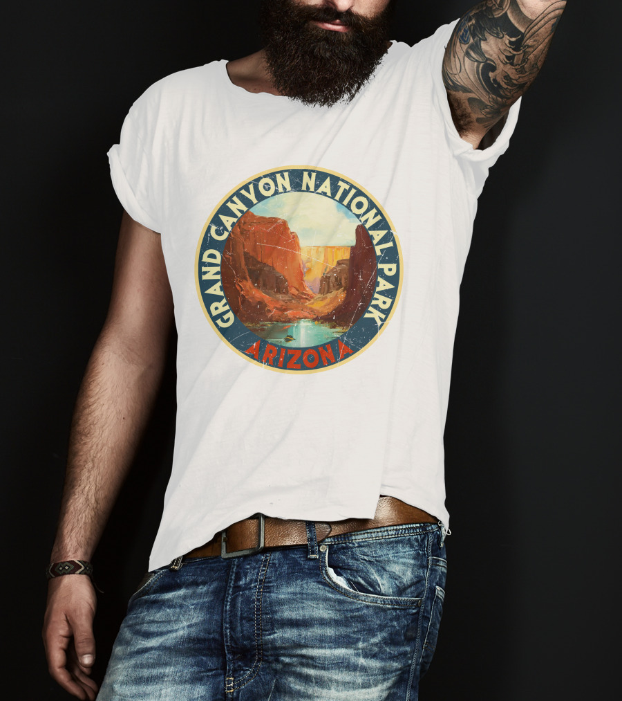 Grand Canyon National Park Arizona Vintage T-Shirt