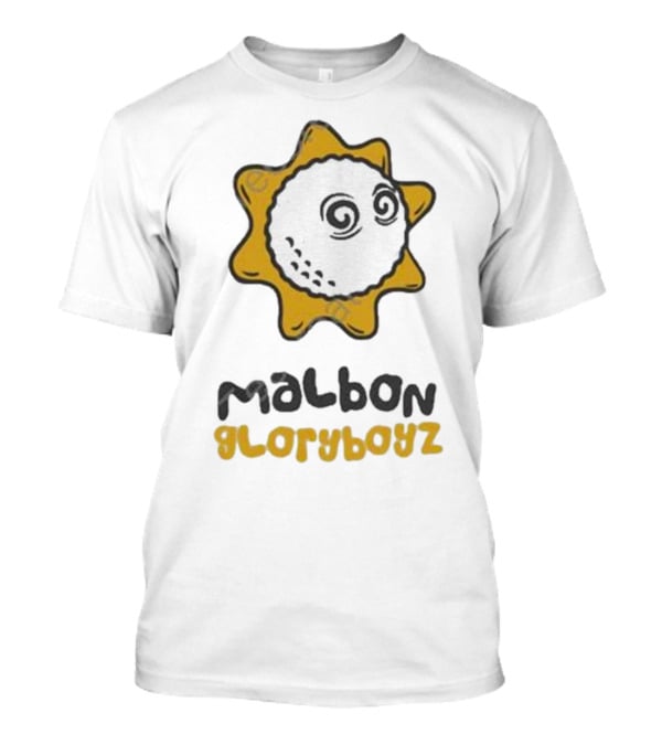 Gloryboyz Malbon Glo Gang Worldwide Collaborated Merchandise Sun T-Shirt