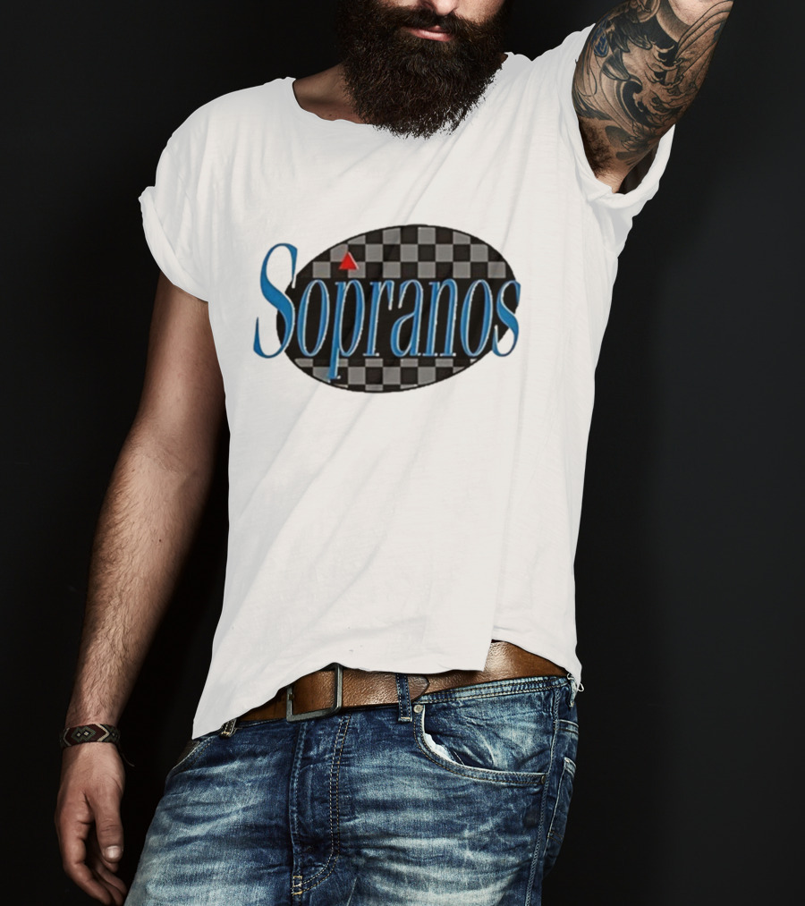 Seinpranos VIII Omwearta Seinfeld Soprano Checkerboard T-Shirt