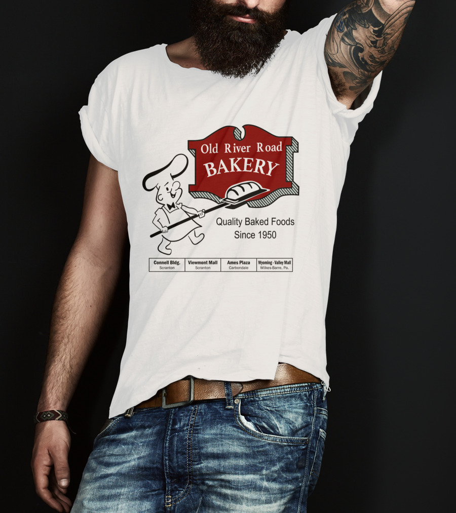 Old River Road Bakery Quality Baked Foods Since 1950 Scranton Carbondale Wilkes-Barre T-Shirt