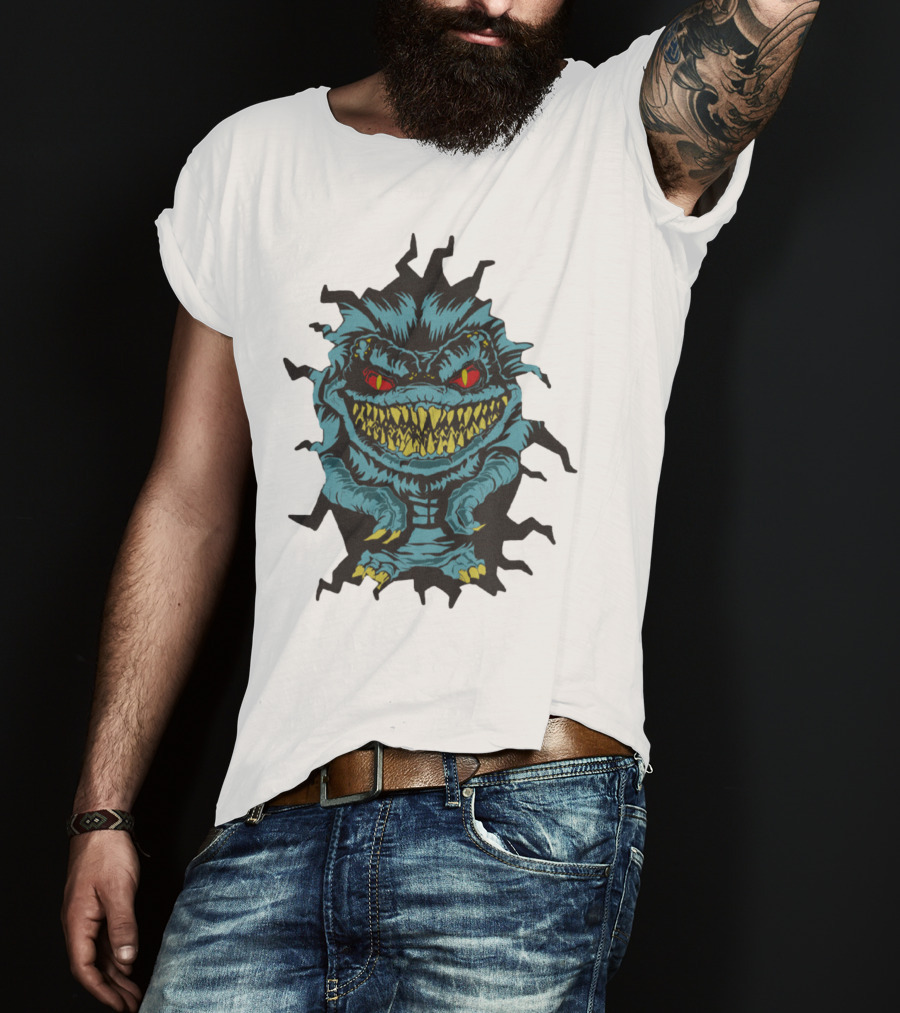 Critters Monster Creepy Grinning Beast T-Shirt