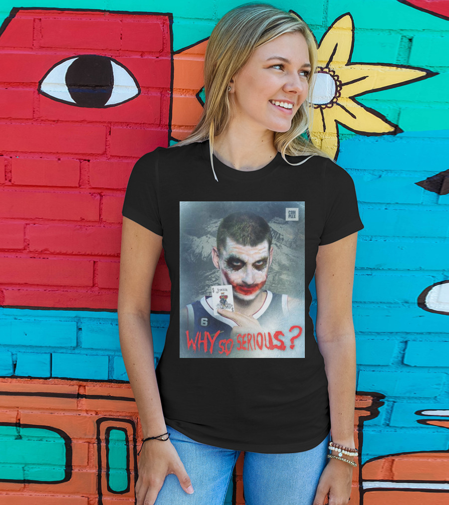 Complex Sports Why So Serious Nikola Jokic Joker Card T-Shirt