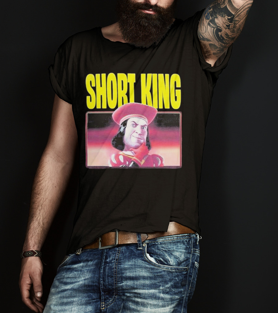 Short King Lord Farquaad Shrek T-Shirt