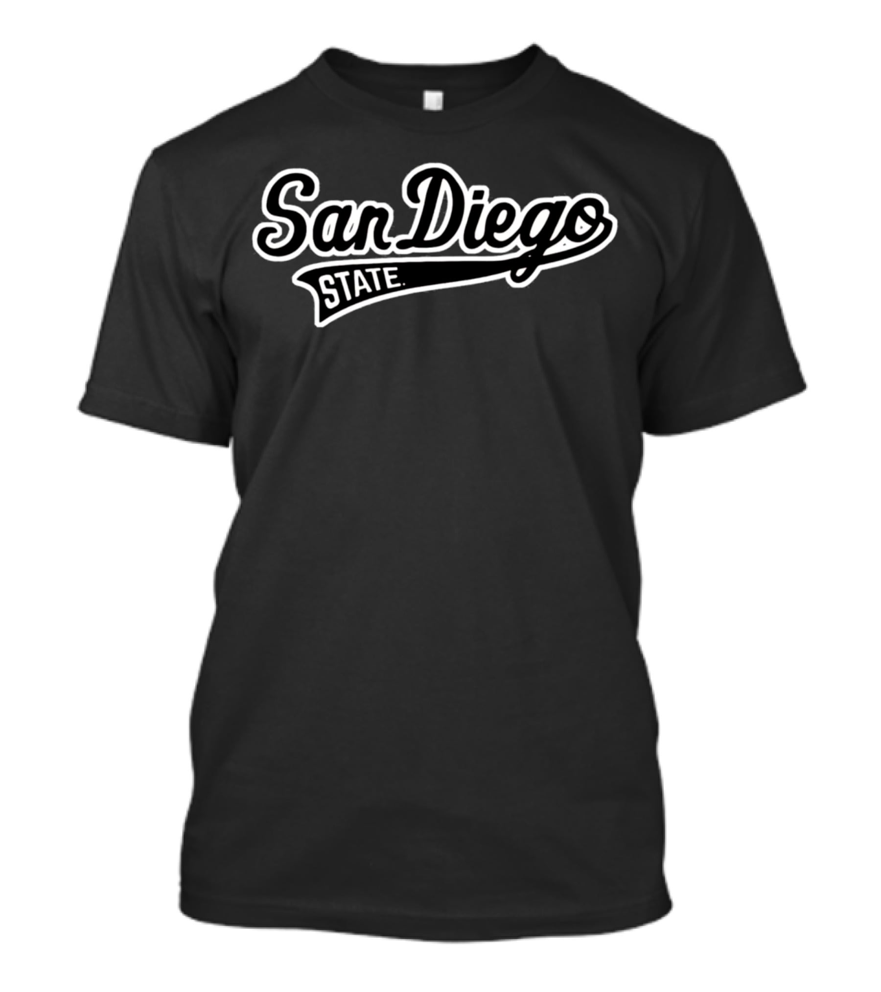 San Diego State University Vintage Retro Logo Script T-Shirt