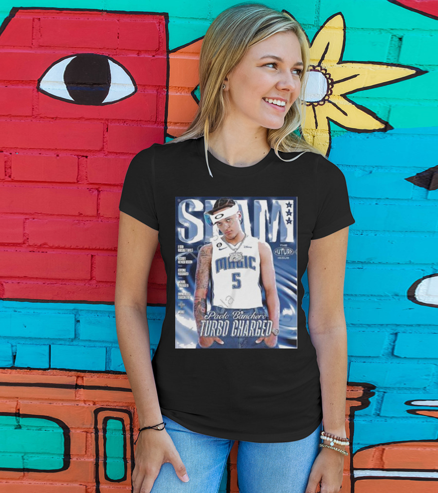 Slam Paolo Banchero Magic Turbo Charged The Future Issue T-Shirt